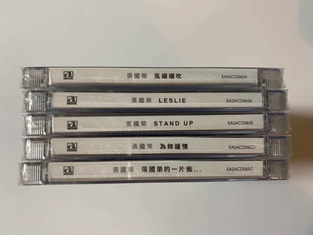新品高音質SACD 5枚　張國榮 レスリー・チャン　Leslie Cheung