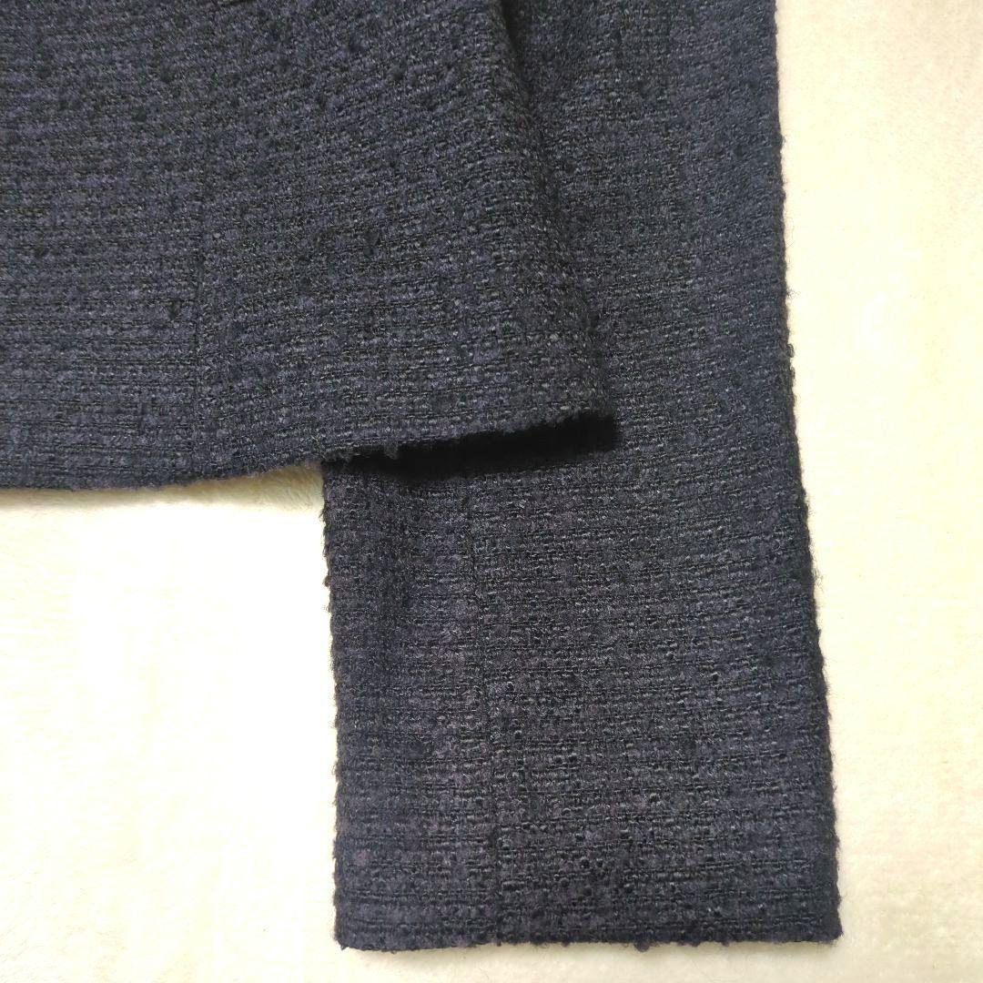 ANAYI 新品未使用✨定価4万 現行タグ ペプラム ノーカラージャケット 黒