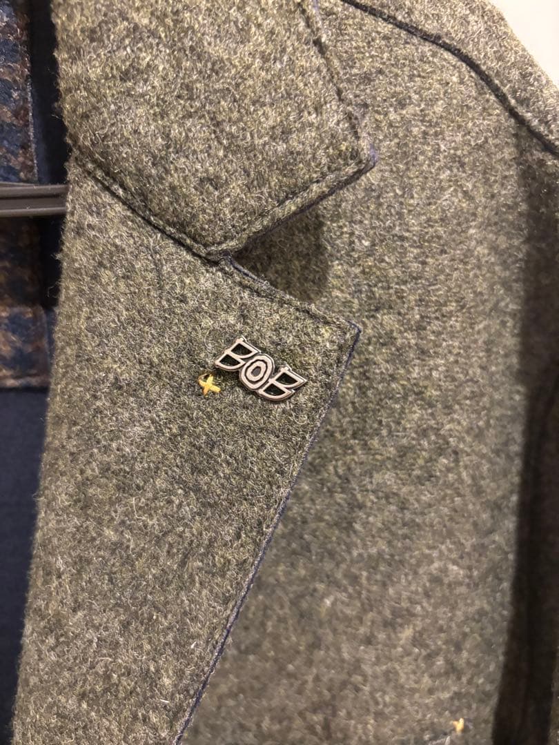 Y*o様 定価6万円／美品BOB イタリア製軽量テーラード 175cm74kgで