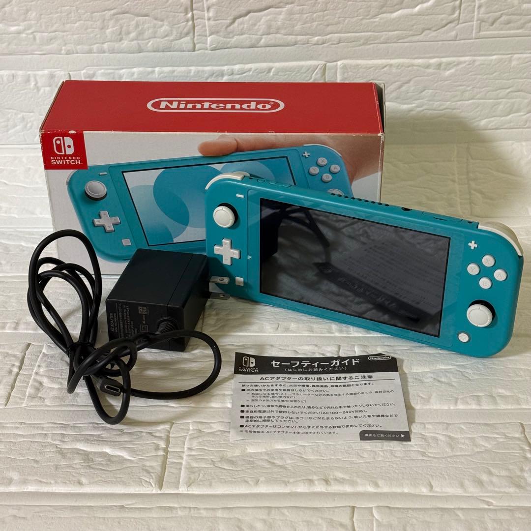 ニンテンドースイッチライト ターコイズ HDH-001 2019年製 ジャンク