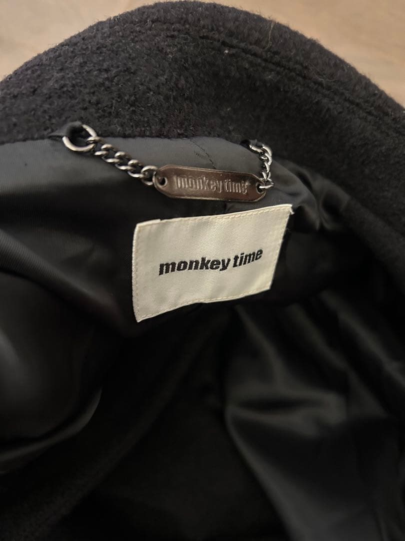 monkey time　OVER COAT/オーバーコート　美品
