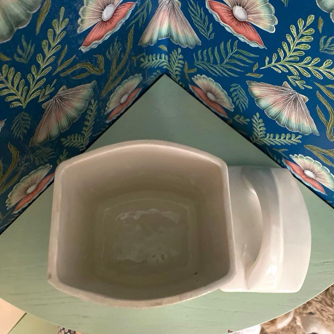 HBCM Béarn クレイユエモントロー バスク柄 陶器キャニスター【I】