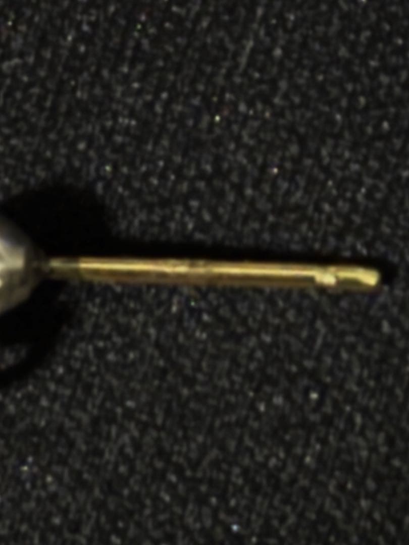 クロムハーツ 両面ダイヤ タイニーE CHドロップピアス