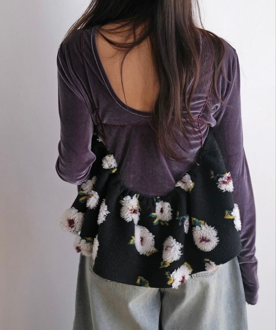 yagomu♡AKTE ボアキャミソール