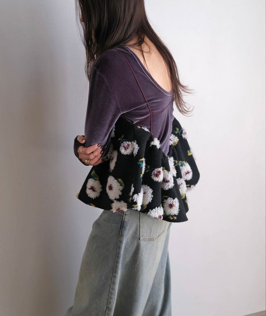 yagomu♡AKTE ボアキャミソール