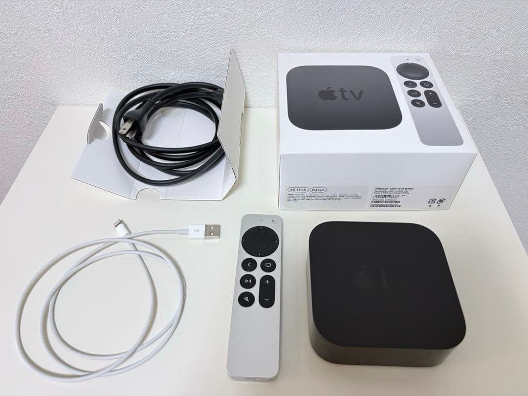 Apple TV 4K A2169 （ 第2世代 ）MXGY2J/A 64GB