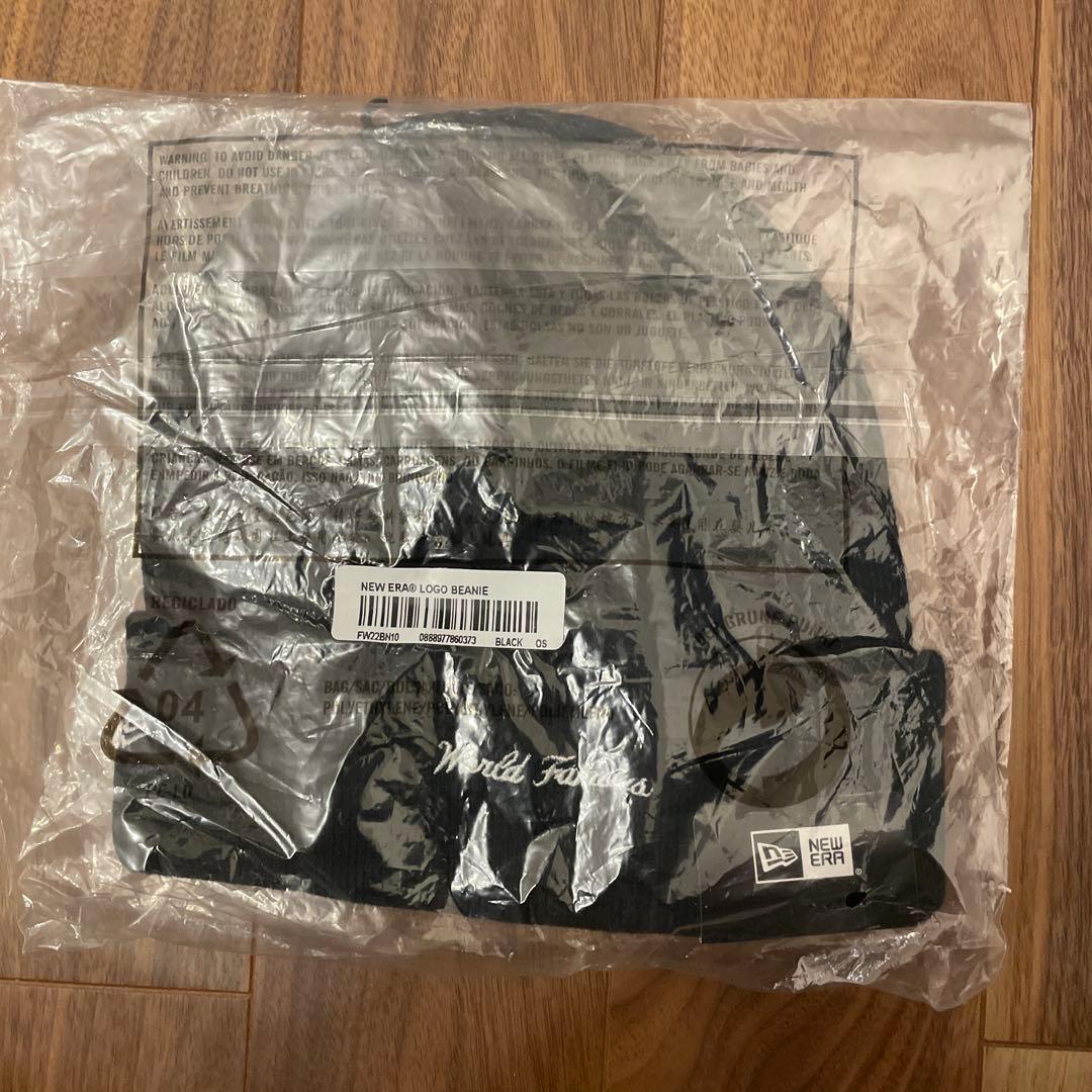 帽子 Supreme NEWERA BOXLOGO beanie black 22FW