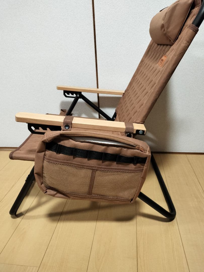 デザートフォックス 4段リクライニングチェア 2脚セット