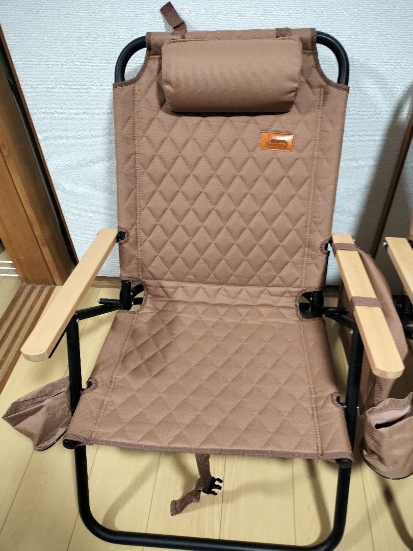 デザートフォックス 4段リクライニングチェア 2脚セット