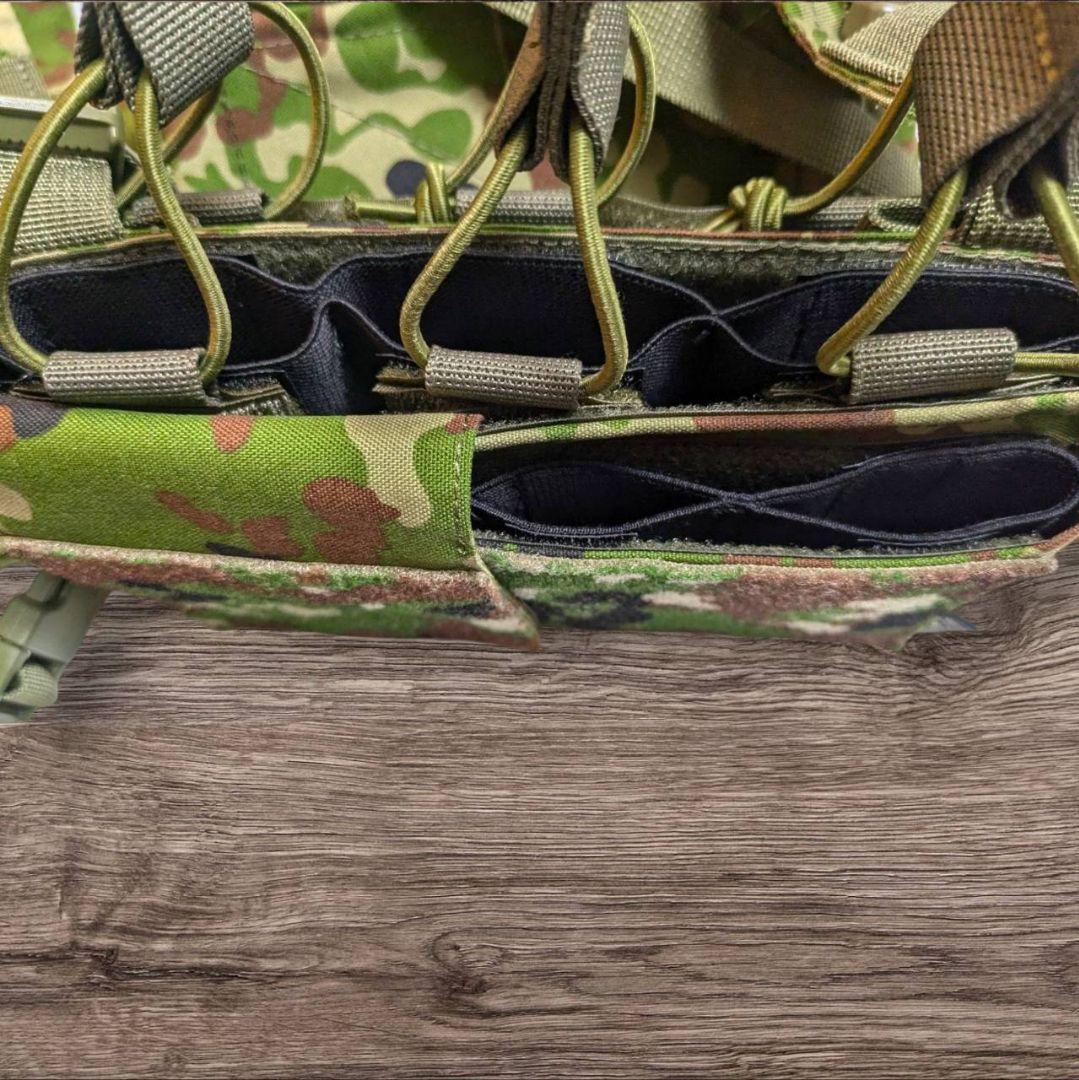 【新品】MK4タイプ　チェストリグ　陸自迷彩　Bセット