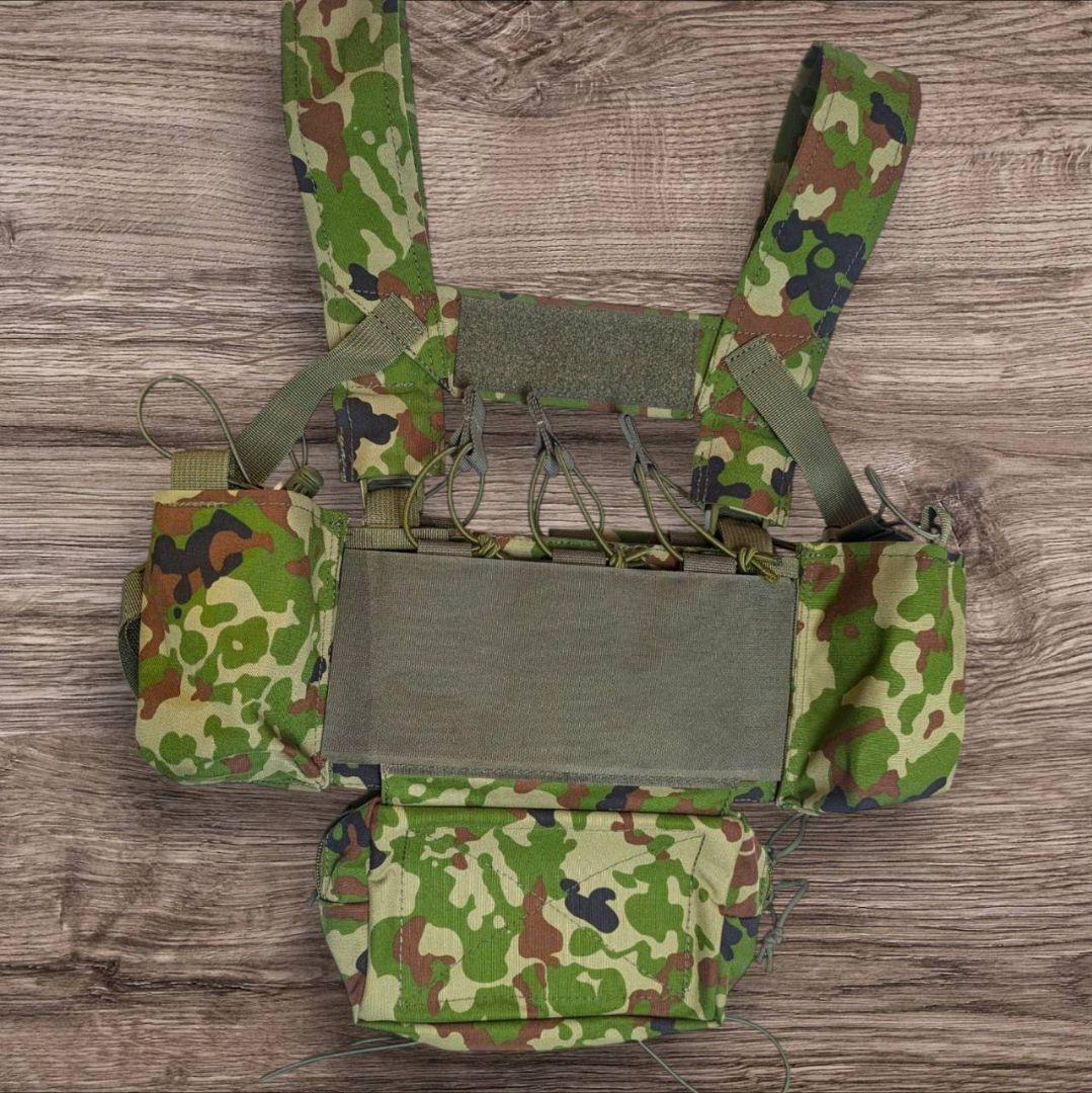 【新品】MK4タイプ　チェストリグ　陸自迷彩　Bセット