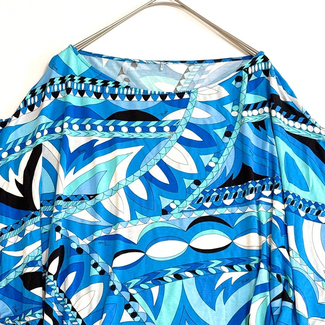 美品✨エミリオプッチ イタリア製 プッチ柄 ドルマンスリーブ ブラウス