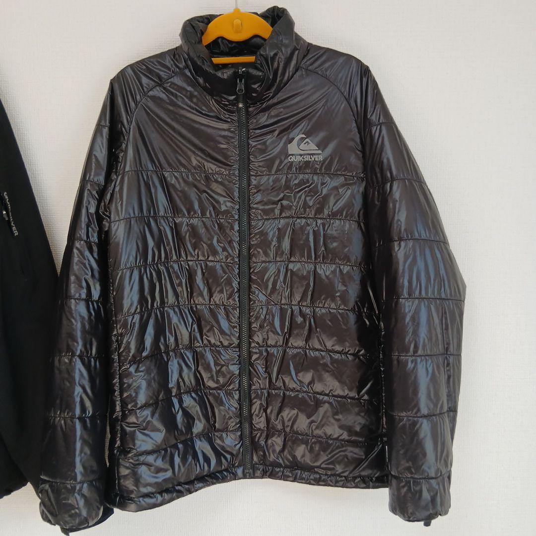美品 クイックシルバー　3Way AG47 ダウンジャケット
