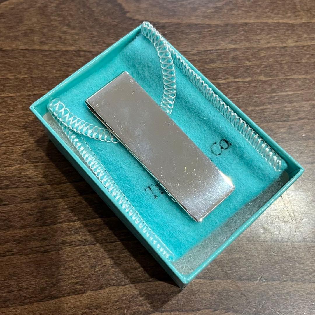 TIFFANY&Co. 　ティファニー　マネークリップ　美品　SV925　箱付き