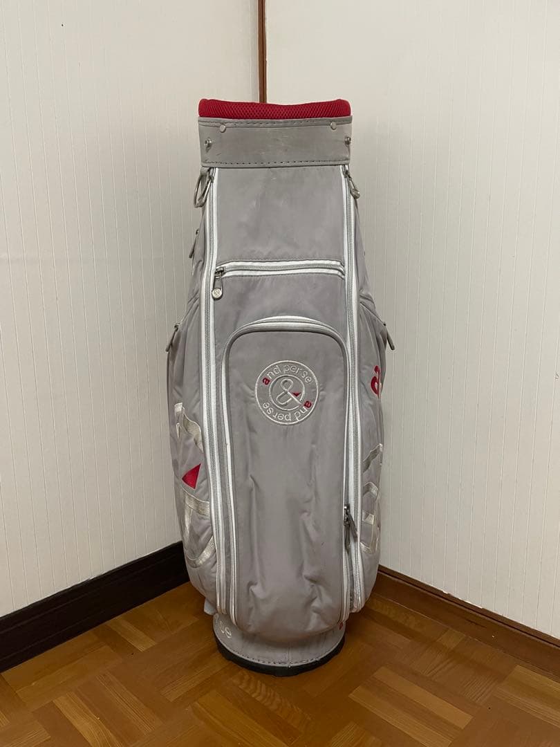 and per se グレー キャディバッグ