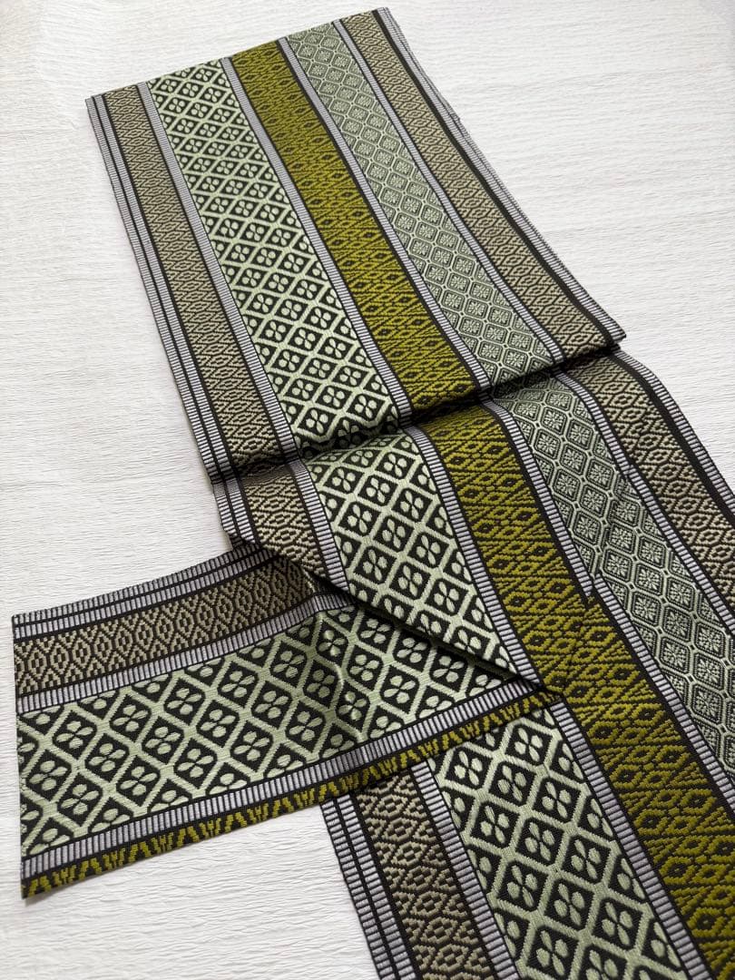 m-77 献上柄 名古屋帯 未使用極美品