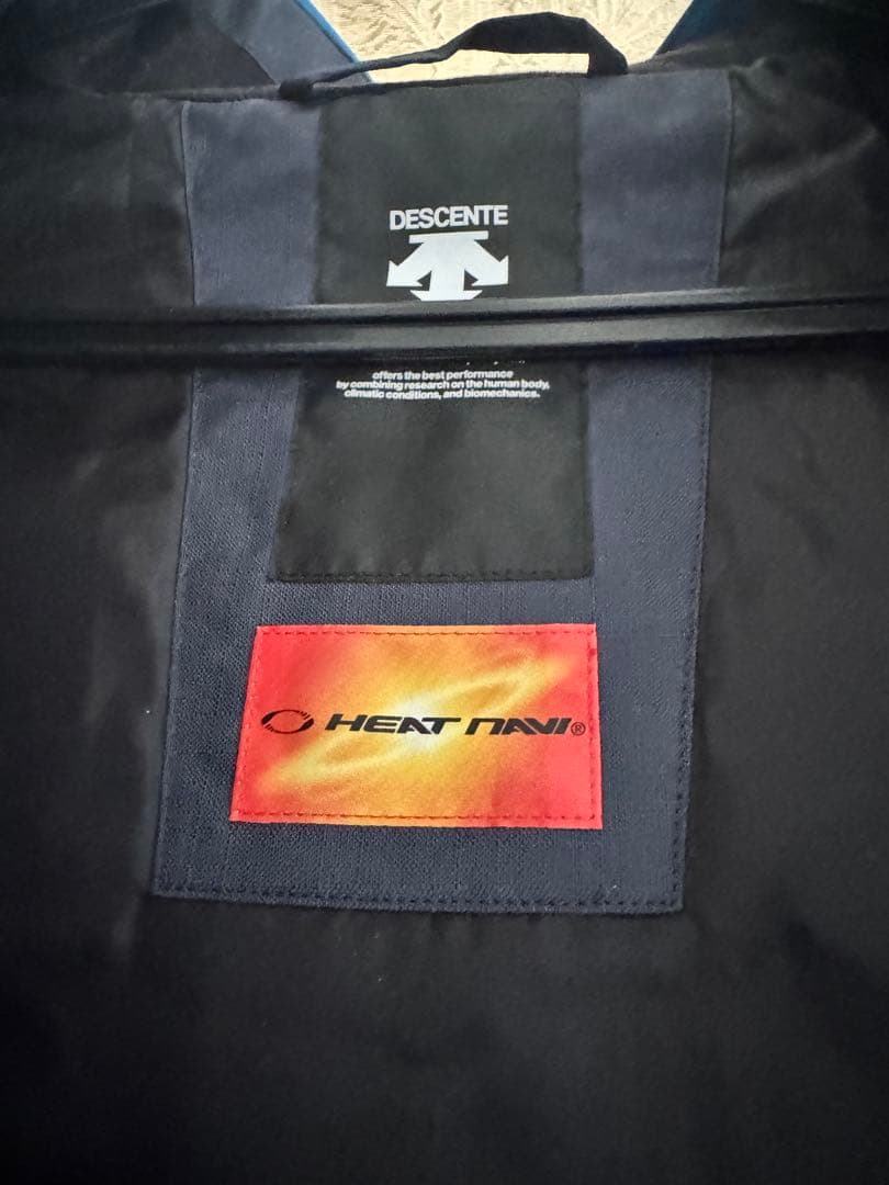 DESCENTE メンズスキースーツ上下 セット ターコイズ