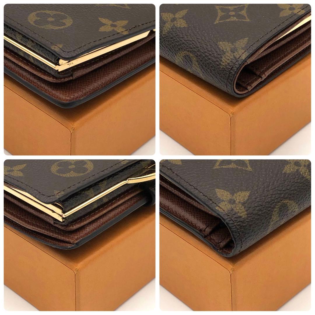ルイヴィトン モノグラム がま口ポルトフォイユ ヴィエノワ コンパクト財布