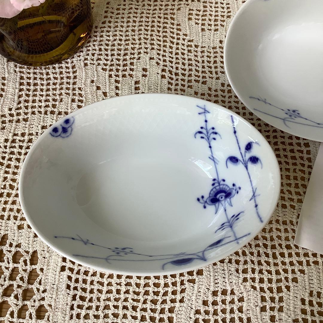 未使用／ロイヤルコペンハーゲン　パルメッテ　ボウル2点セット