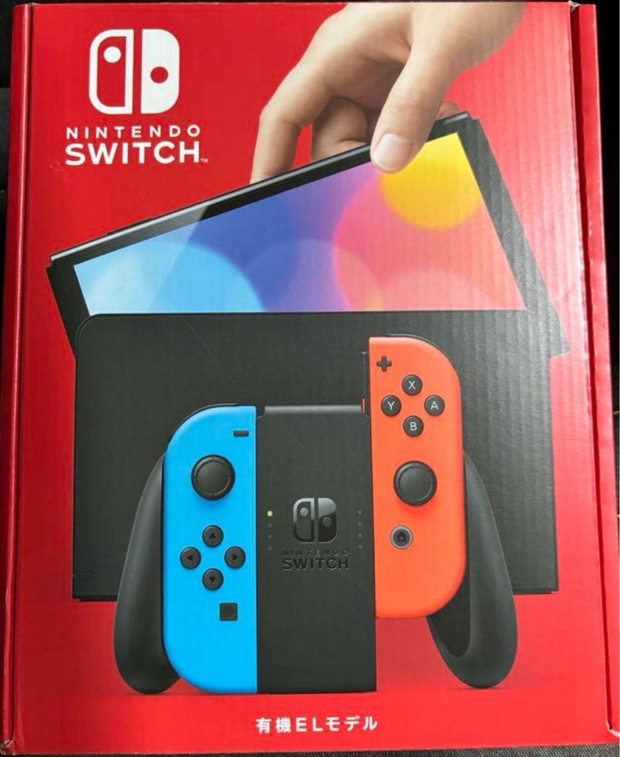 Nintendo switch 本体 有機ELモデル ネオン　新品未使用