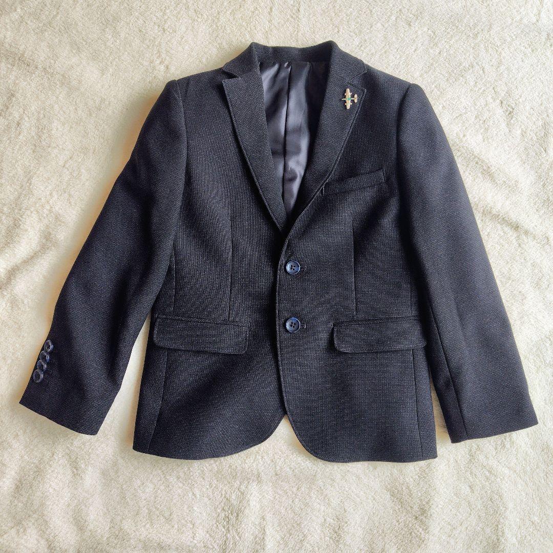 フォーマルスーツ七五三 卒園式 入学式 キッズ 男の子 120 プティマイン