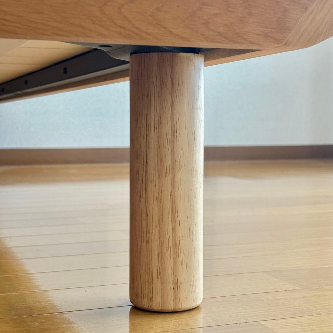 無印良品 木製 ベッドフレーム ヘッドボード セミダブル