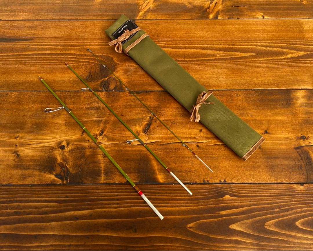 トラウトロッド　スピニング　パックロッド　ブランクス　グラスロッド　渓流釣り