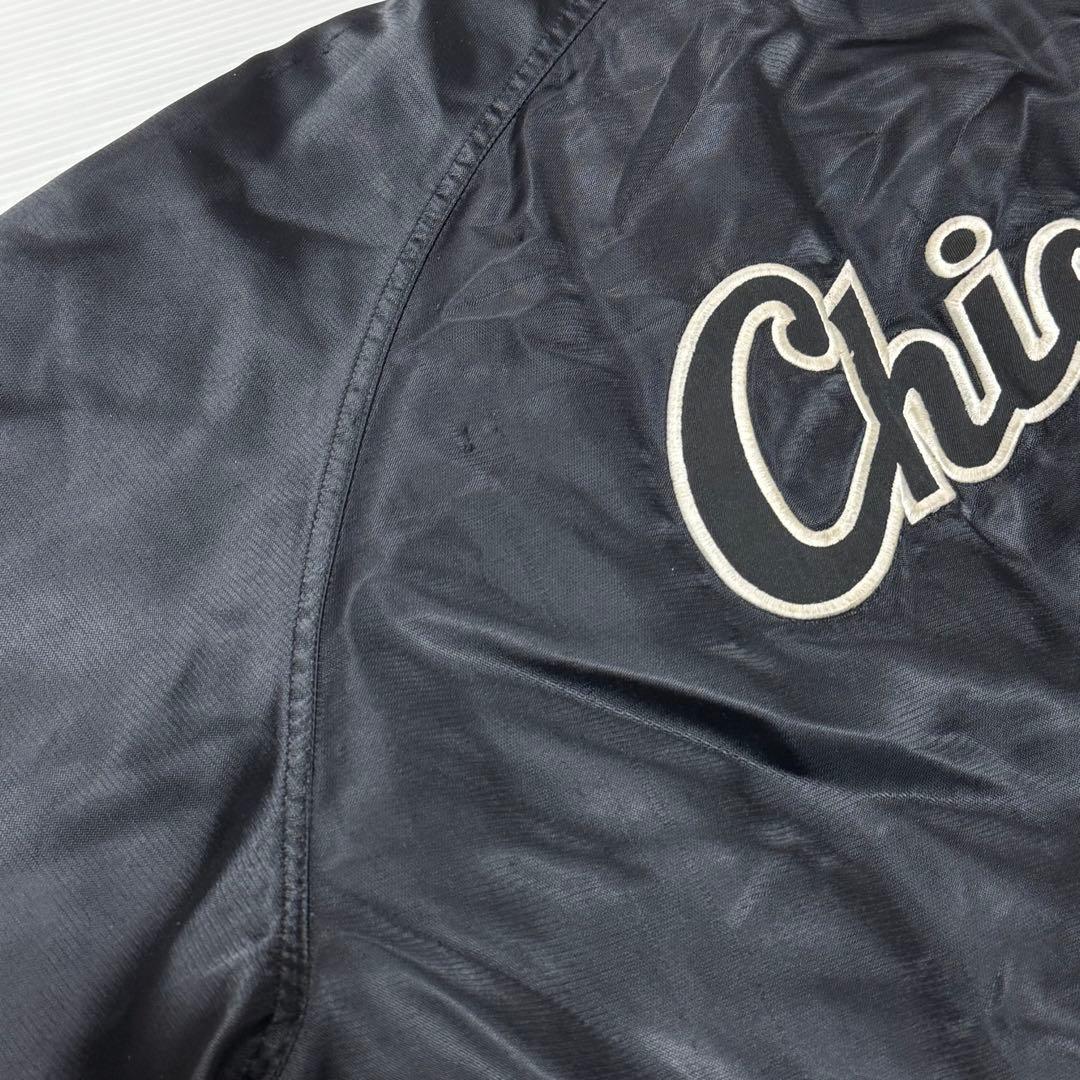 ナイキ チーム MLB ホワイト ソックス ナイロン サテン スタジャン 3XL