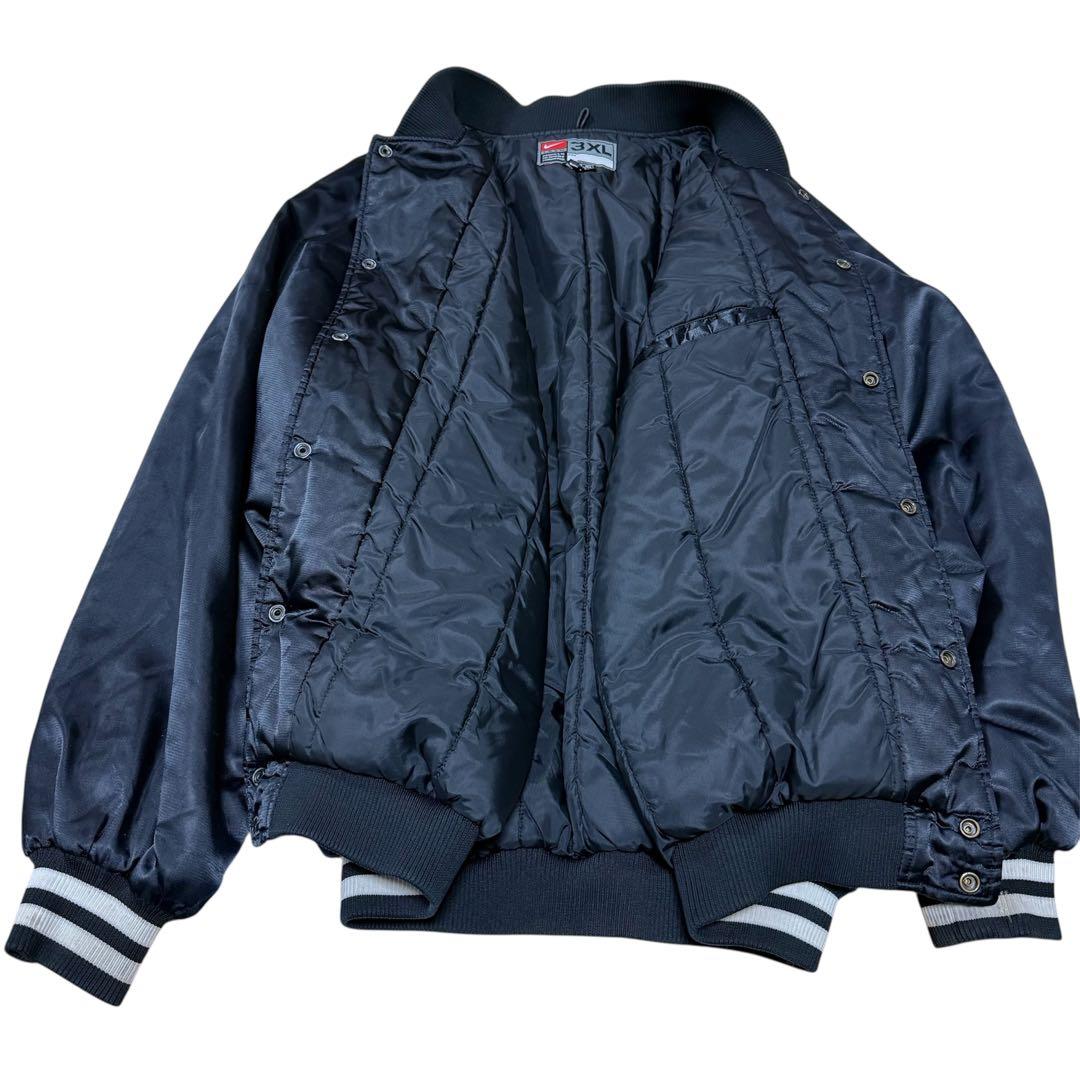 ナイキ チーム MLB ホワイト ソックス ナイロン サテン スタジャン 3XL