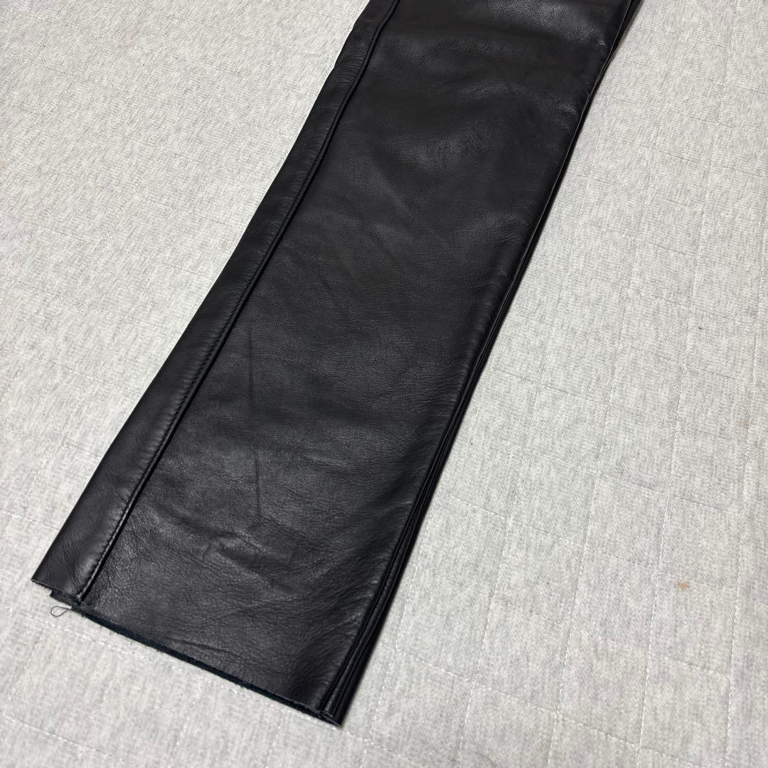 希少 SCHOTT 600 レザーパンツ　バイカー ライダース USA