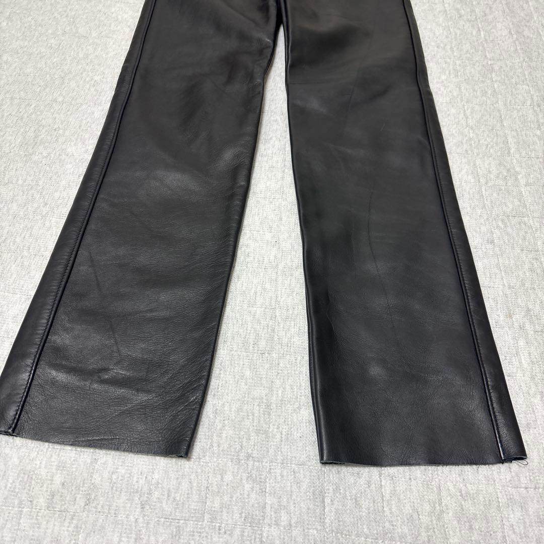 希少 SCHOTT 600 レザーパンツ　バイカー ライダース USA