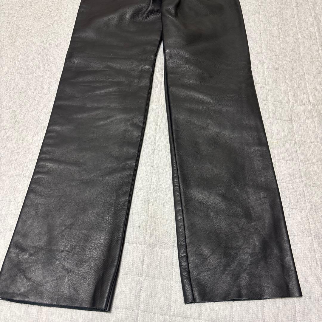 希少 SCHOTT 600 レザーパンツ　バイカー ライダース USA