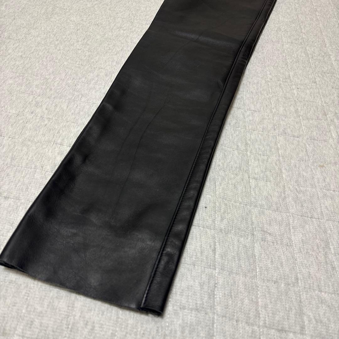 希少 SCHOTT 600 レザーパンツ　バイカー ライダース USA