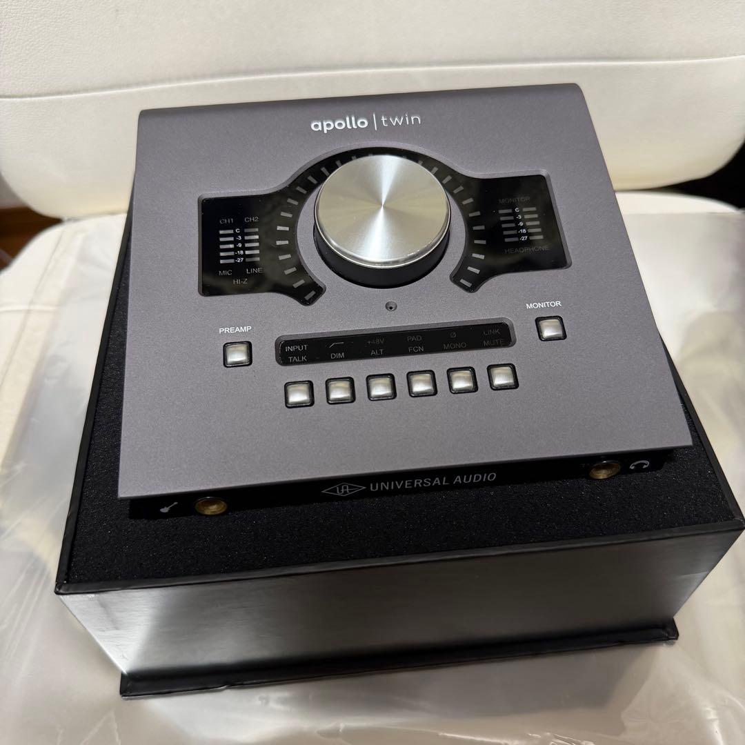 UAD Apollo Twin mk2 DUO Thunderboltケーブル付