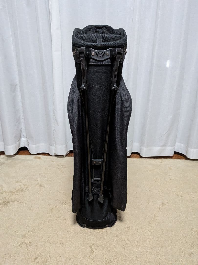 人気‼️デサント ゴルフ キャディバッグ スタンド ブラック