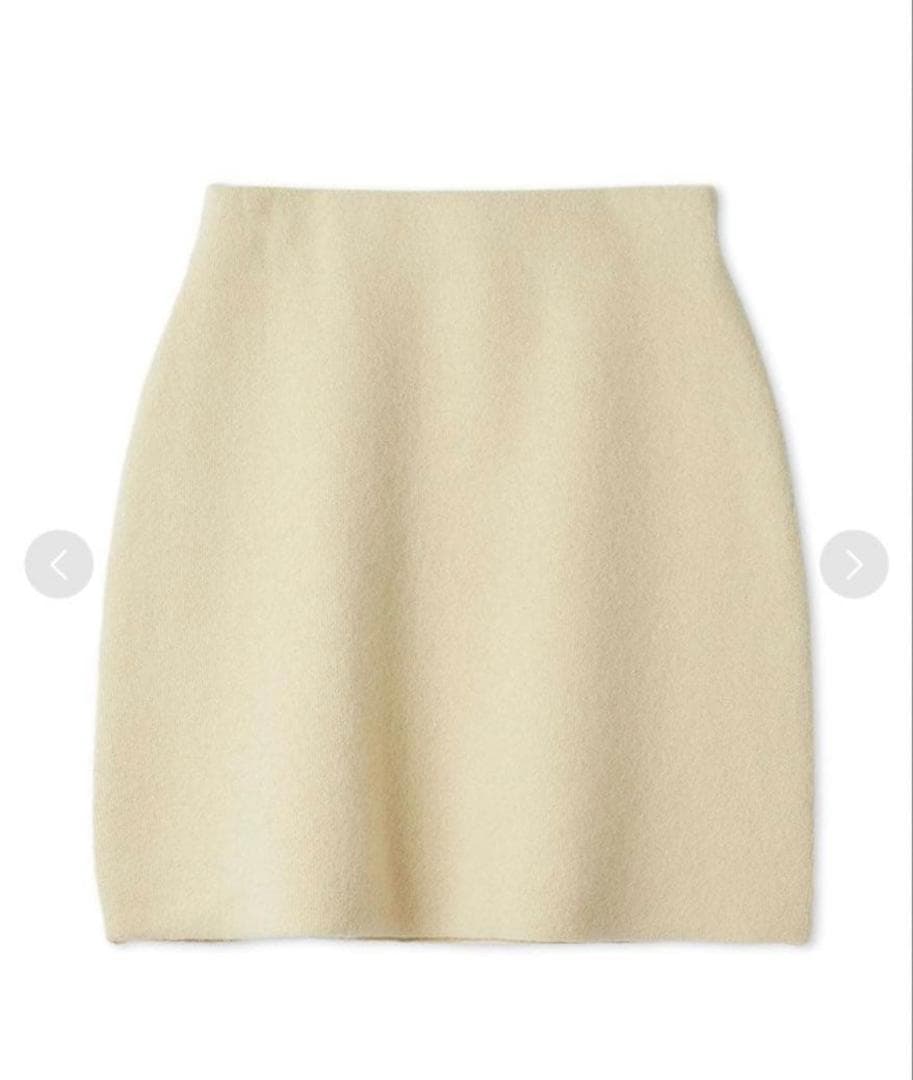 新品FRAY I.D ラクーンダブルフェイスニットミニスカート フレイアイディー