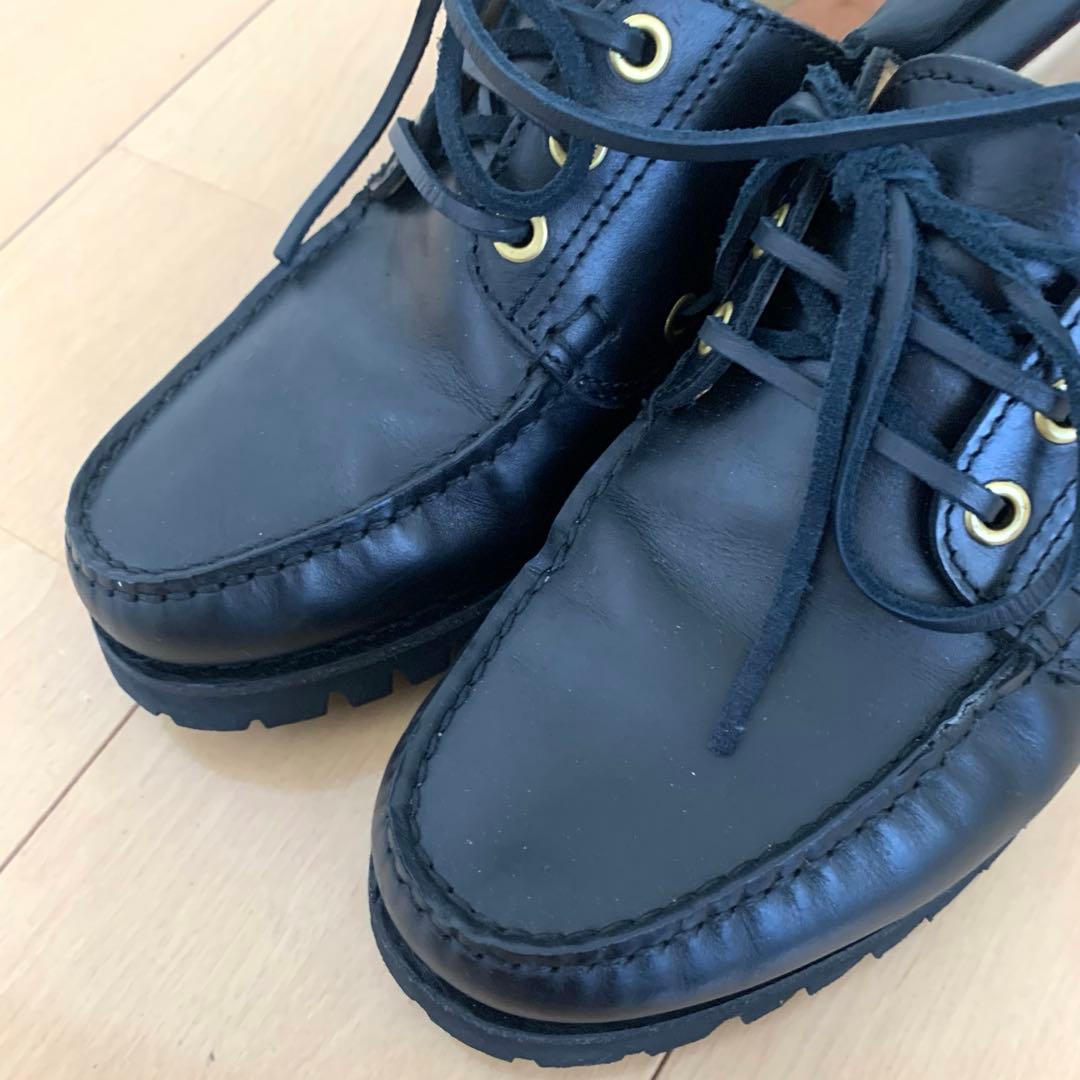 ZARA ザラ レザー デッキシューズ LIMITED EDITION