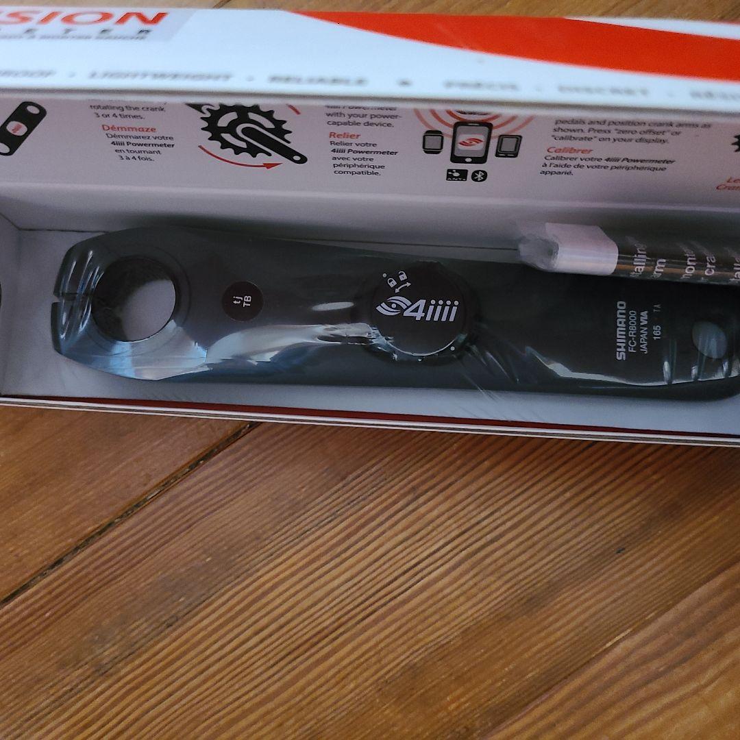 4iiii Shimano FC-R8000 パワーメーター 165mm