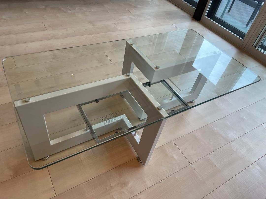 IDC大塚家具 アルテジャパン ガラステーブル センターテーブル