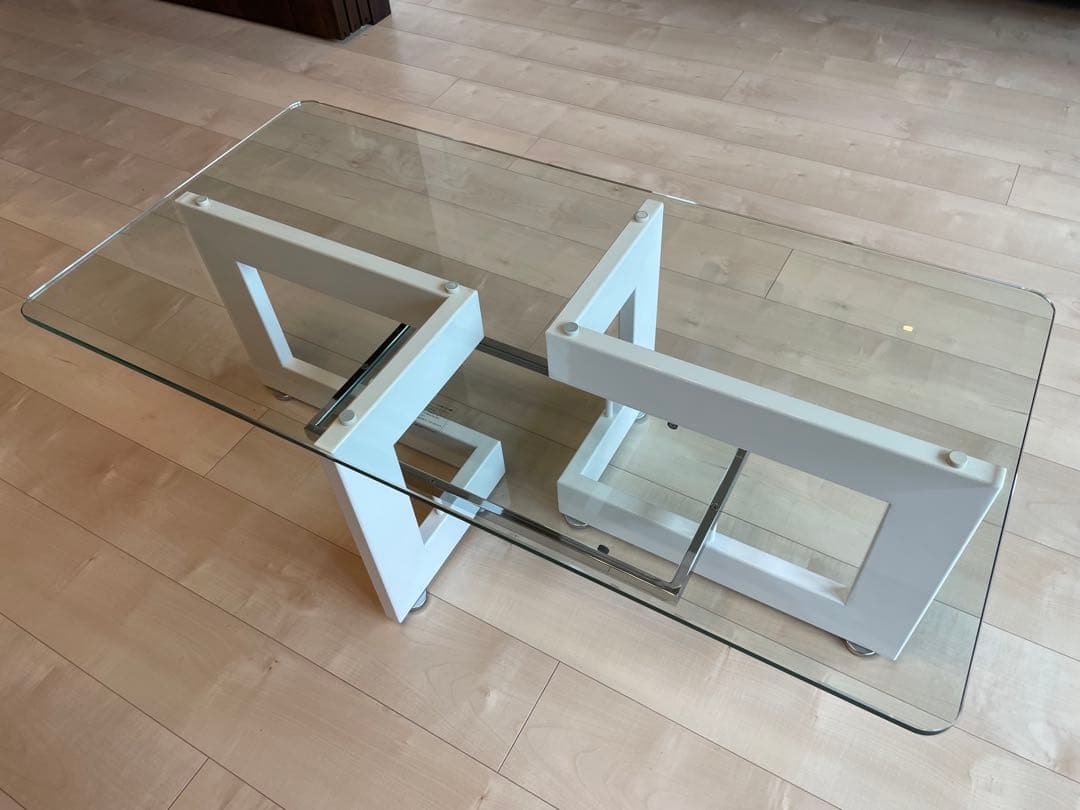 IDC大塚家具 アルテジャパン ガラステーブル センターテーブル