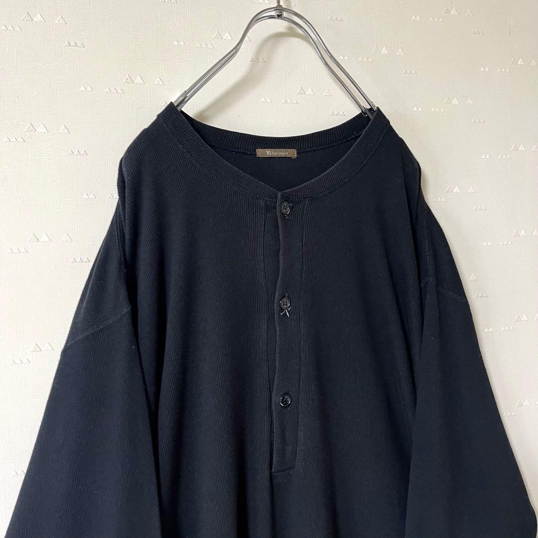 古着 90's ヨウジヤマモト Y's ヘンリーネック サーマル ロンT