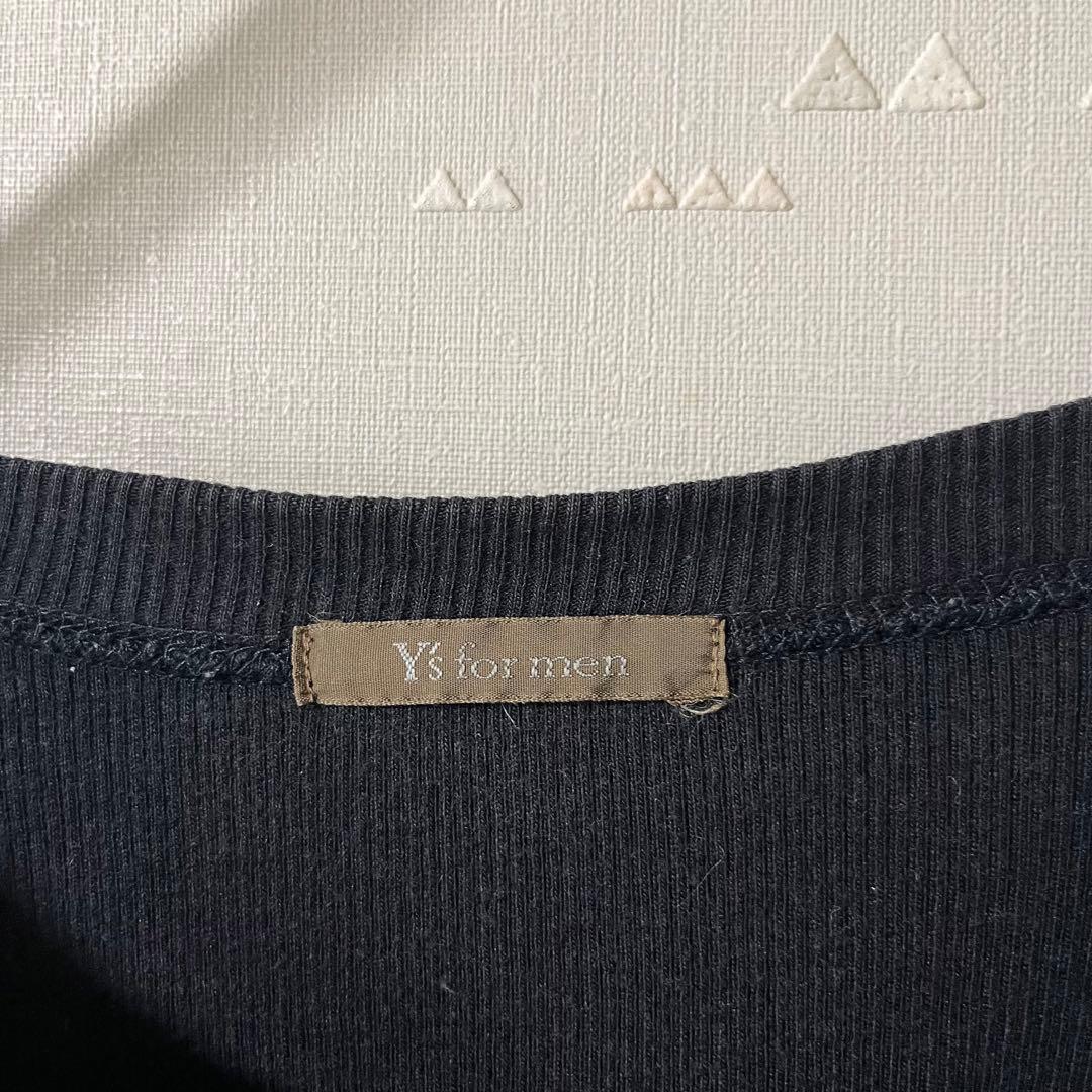 古着 90's ヨウジヤマモト Y's ヘンリーネック サーマル ロンT