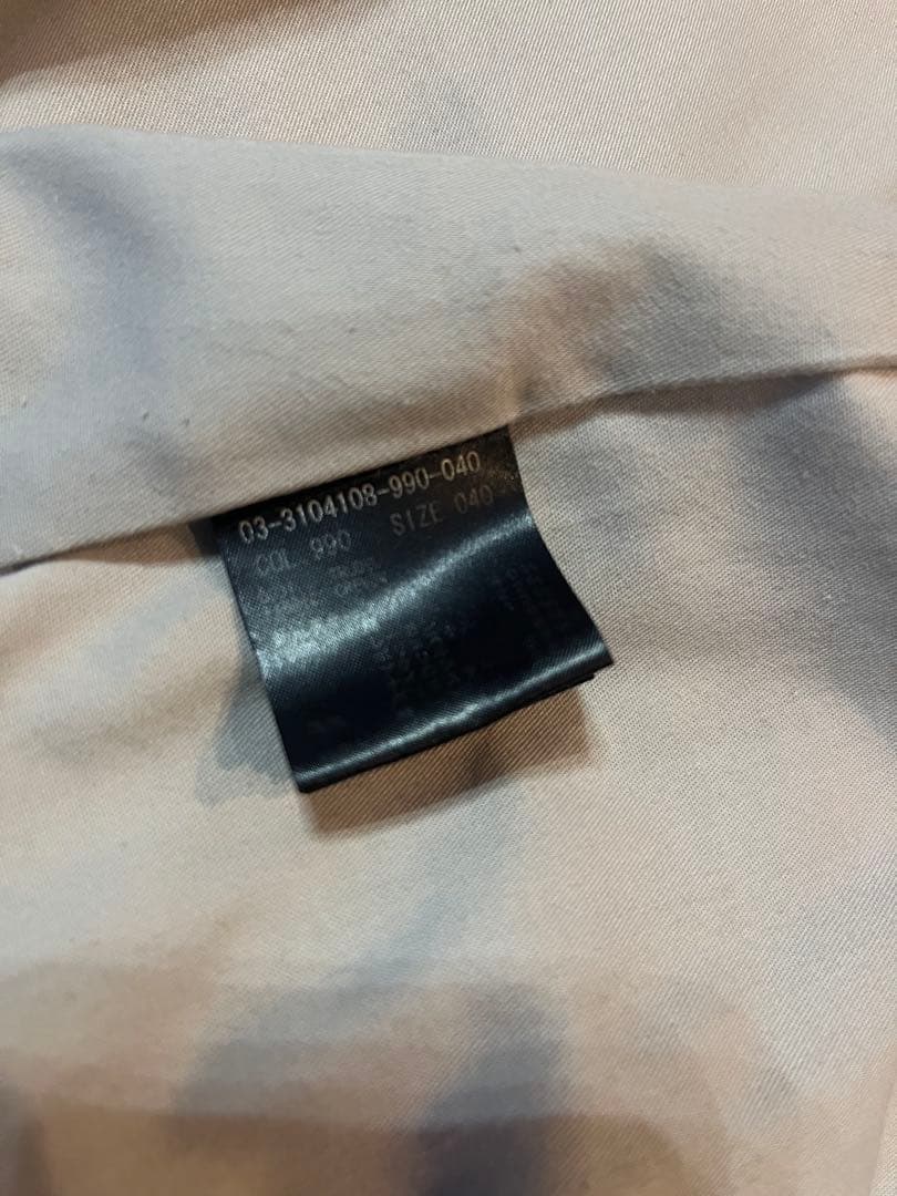 ちっちtheory luxe ノーカラージャケット