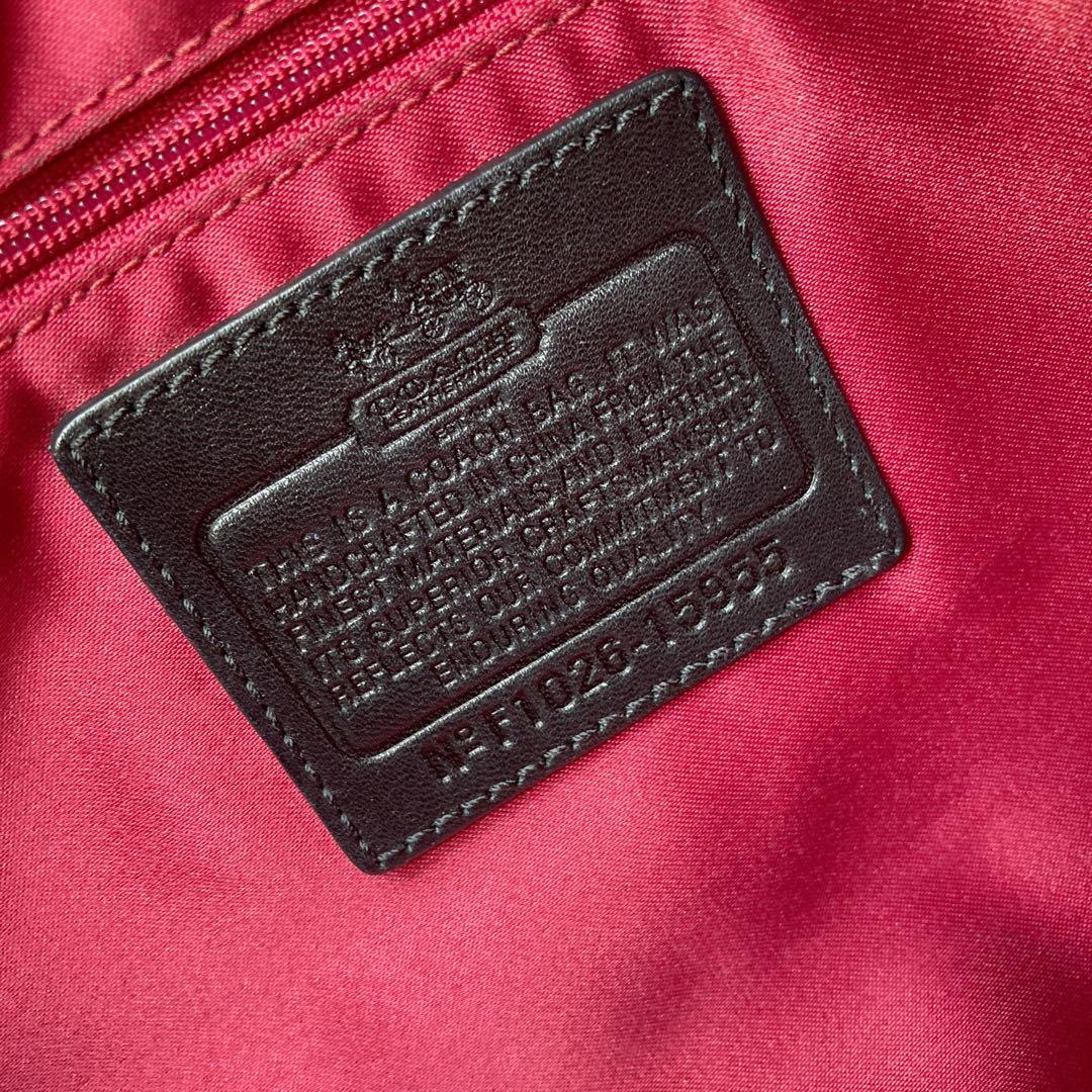 vintage coach old archive y2k ミニボストン