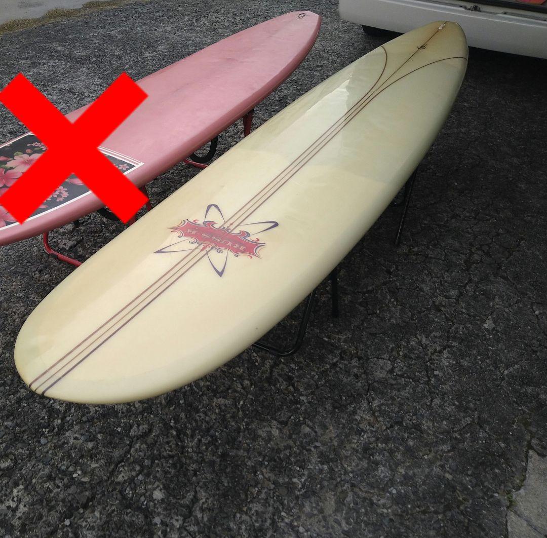 RUSS-K　ラスケー　ロングボード　サーフボード　フィン