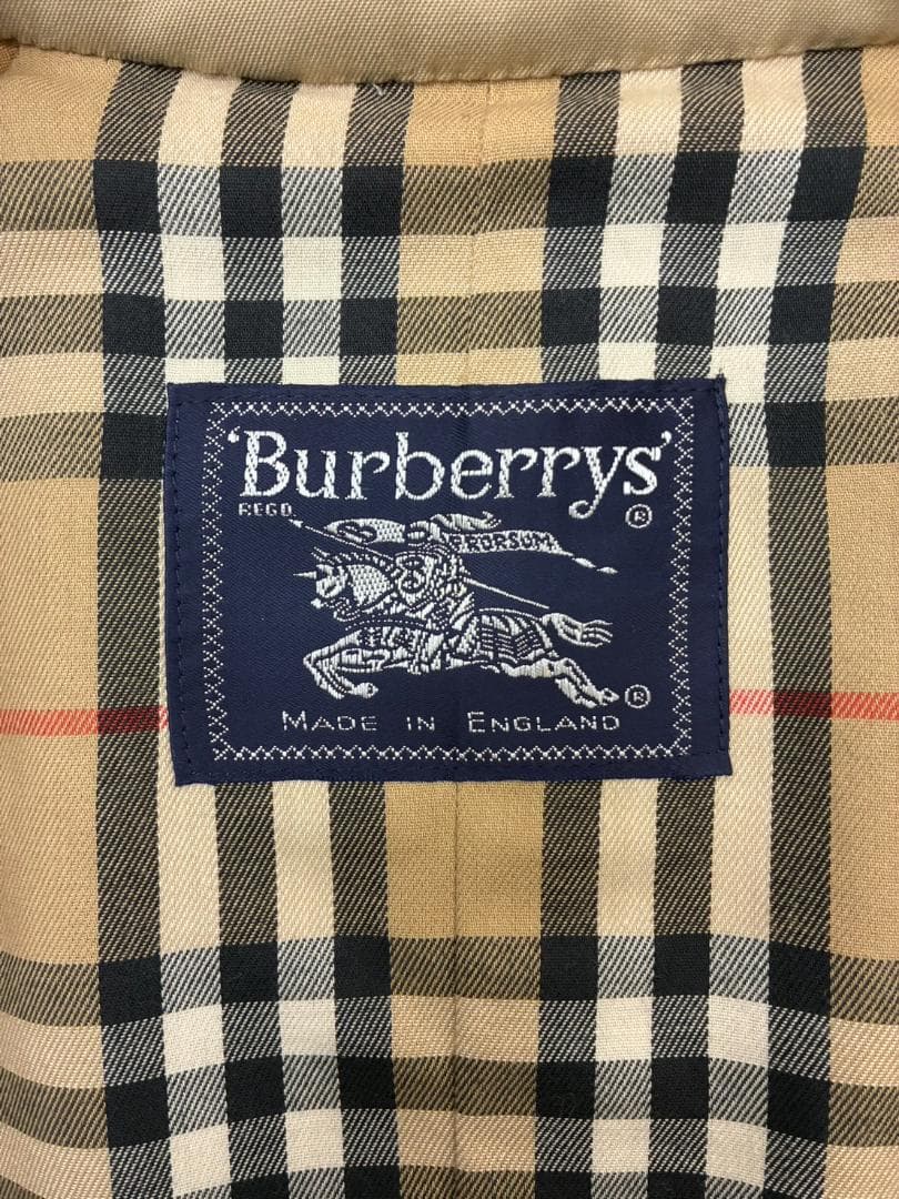 美品 Burberry バーバリー トレンチコート