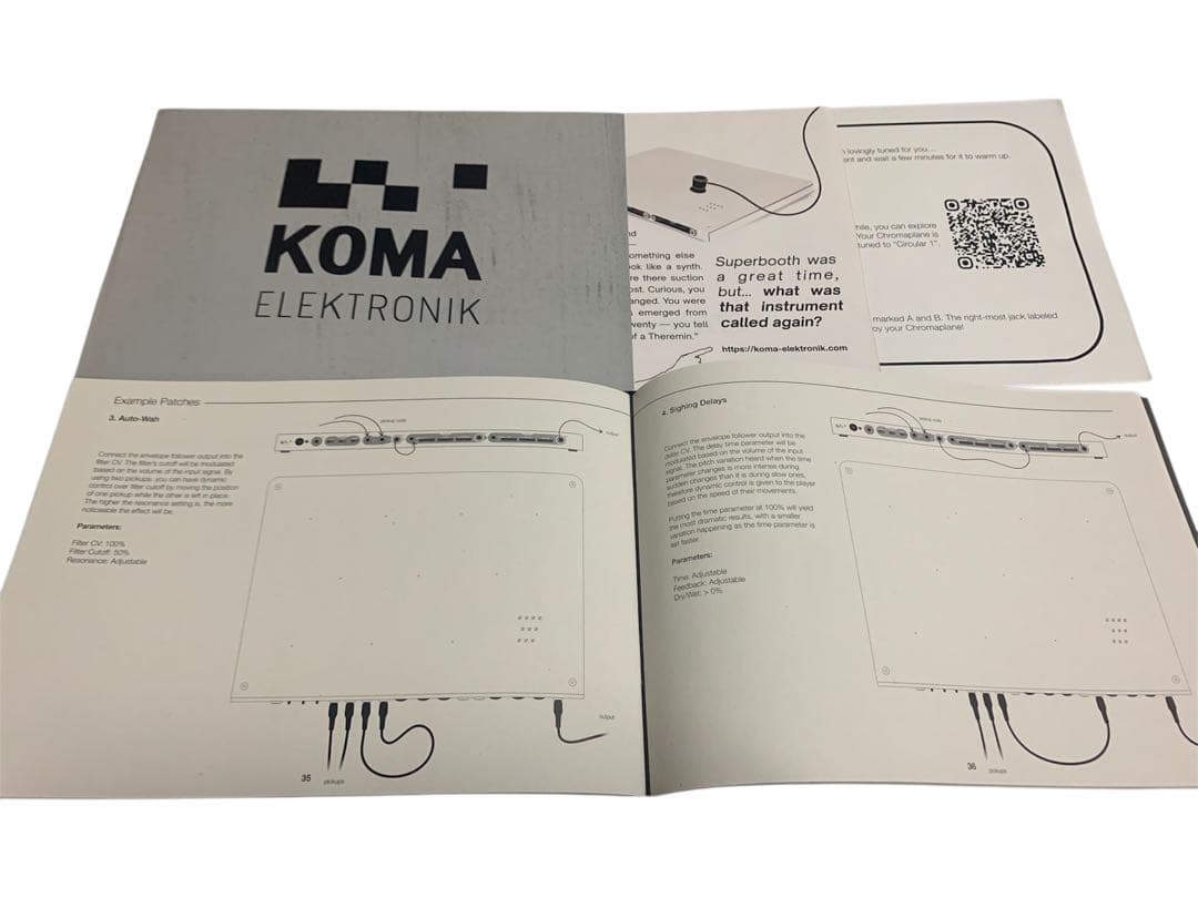 KOMA ELEKTRONIK★Chromaplane★期間限定価格★