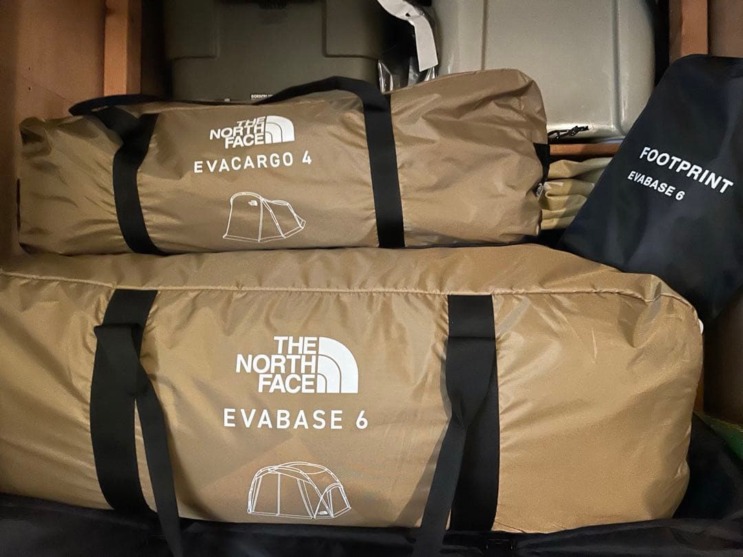 新品　ノースフェイス　エバベース6 エバカーゴ4 ネブラタープ6 ケルプタン