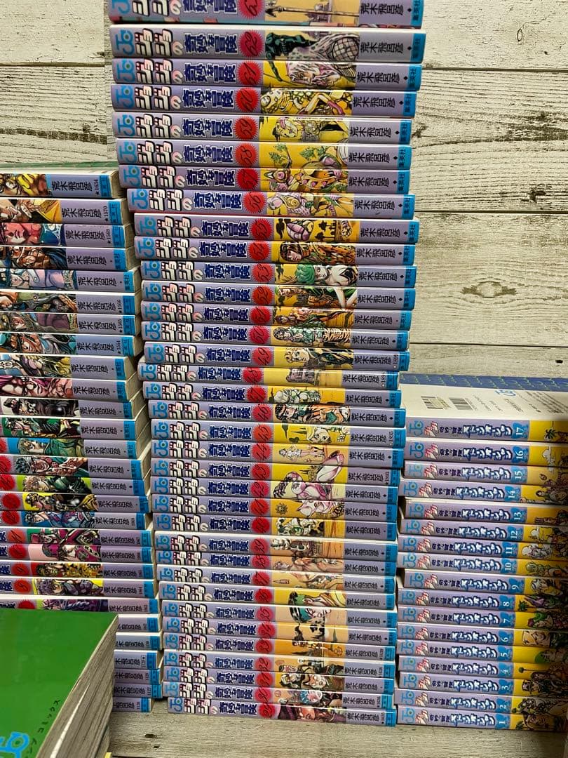ジョジョの奇妙な冒険 全巻 1巻から63巻 6部 全巻 7部 全巻 その他