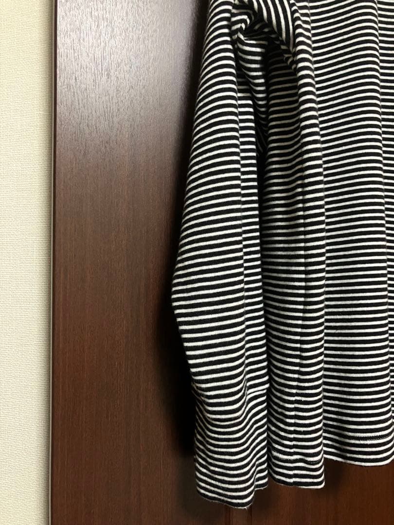 美品 BLAMINK ボーダーロングスリーブ